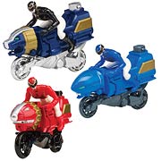 Power Rangers Megaforce Cycle with Figure Wave 1 Case